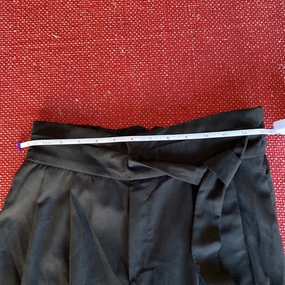 Zara Wide Leg Crop Pants - Women’s Black - Picture 6 of 7